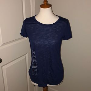Navy “Breathe” Active Tee